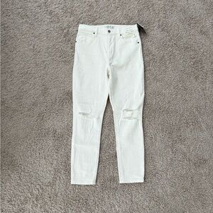 NWT Abercrombie & Fitch The Super Skinny Ankle High Rise Jeans